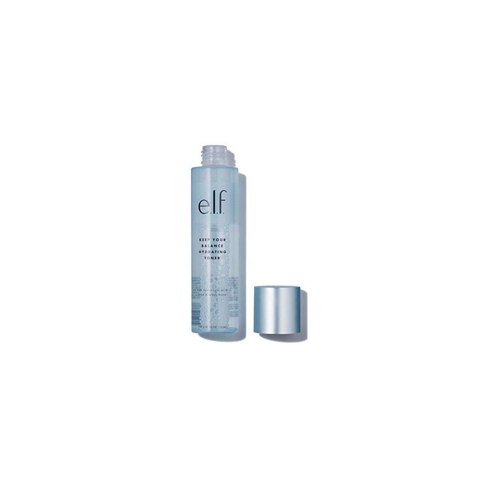E.l.f. E.l.f, Keep Your Balance Toner, Gentle, Refreshing, Anti-Inflammatory, Removes Makeup & Impurities, Hydrates, Cleanses, Soothes, Infused With Hyaluron