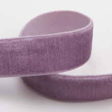 (Vintage Lilac, 9mm) Velvet Ribbon 10 Metre Reel Neat Edge Crafts