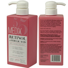 Medix 5.5, Crème Traitante pour le Corps, Rétinol + Acide Férulique, 15 fl oz (444 ml)