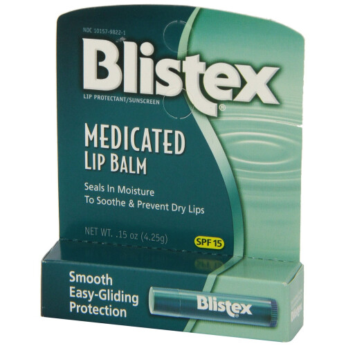 Blistex Blistex Medicated Lip Balm, SPF 15, .15 oz 2