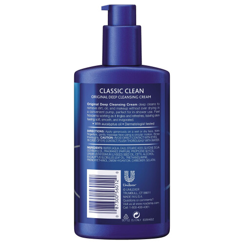 Noxzema Cleanser, Original Deep Cleansing, 8 oz 1