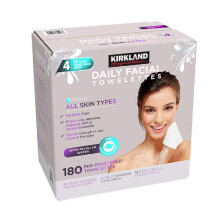 KIRKLAND SIGNATURE Kirkland-Signature Daily Facial Towellettes, 4.53 Pound