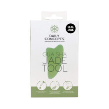 DAILY CONCEPTS Gua Sha Jade Facial Tool 1 Count