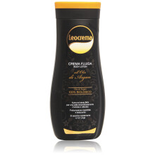 Leocrema:""Crema Fluida"" Body Lotion with 100% Organic Argan Oil 8.45 Fluid Ounces (250ml) Bottle [ Italian Import ]