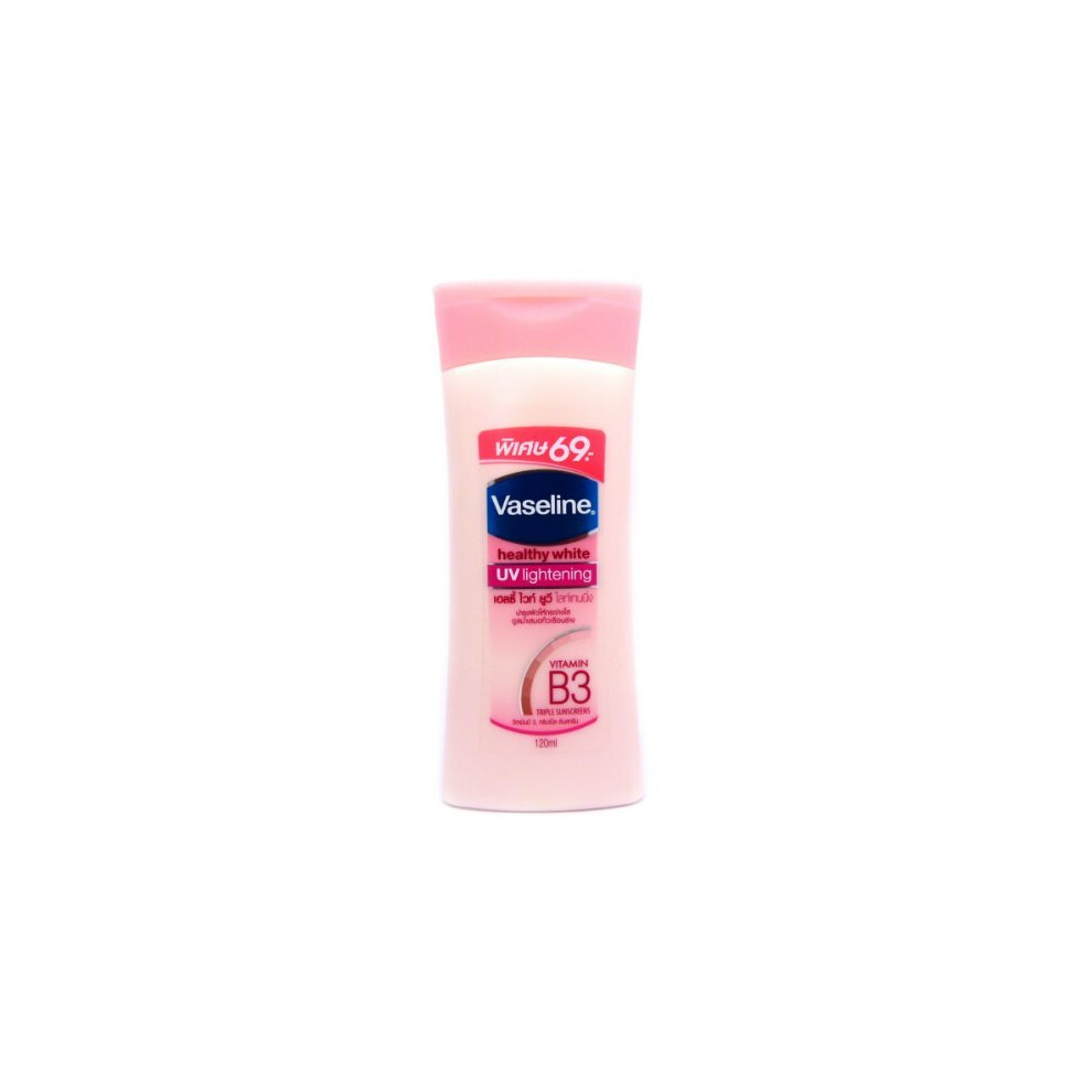 Vaseline Healthy White, Skin Lightening Lotion with Active Whitening System, Lighter Skin in 2 Weeks 100ml