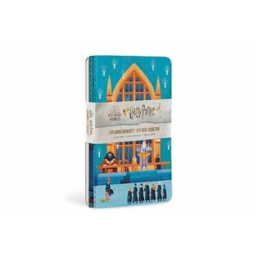 Harry Potter: Exploring Hogwarts Sewn Notebook Collection (Set of 3)