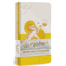 Harry Potter: Hufflepuff Constellation Sewn Pocket Notebook Collection by Insight Editions