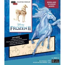 IncrediBuilds: Disney Frozen 2: Water Nokk Book and 3D Wood Model