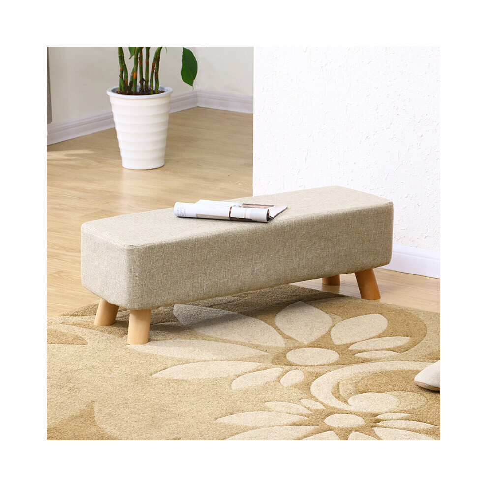 Footstool Low Stool Ottoman Chair Hallway Pouffe Seat