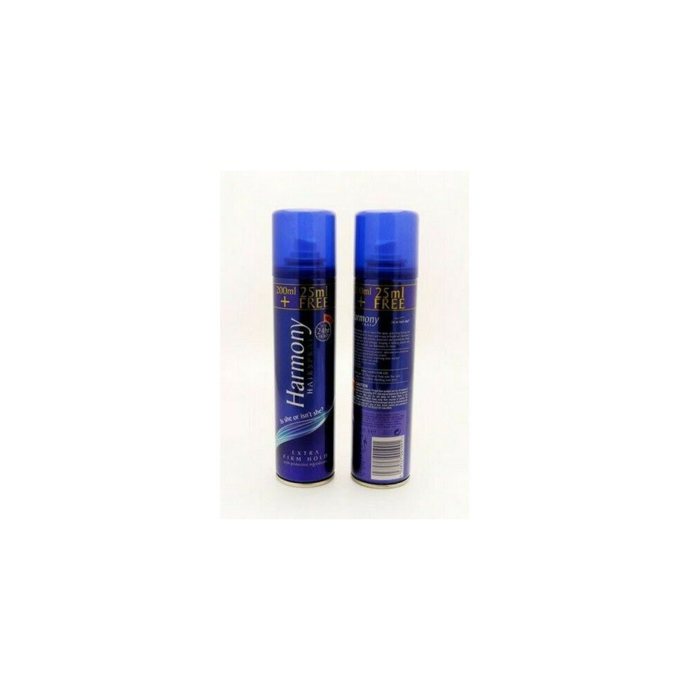 Harmony Hair Spray 225ml Bottle Extra Firm With Protective Ingredients