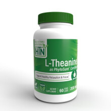 Health Thru Nutrition L-Theanine (as PhytoSure) 200mg (NON-GMO) x 60 Vegecaps