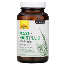 Country Life, Maxi-Haar Plus, 5.000 mcg, 120 Vegetarische Kapseln (1.250 mcg pro Kapsel)