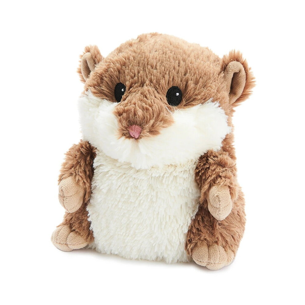 Warmies Cozy Plush Microwaveable Brown Hampster Heatable Toy