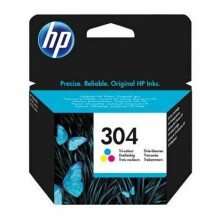 (1 x HP304 Tri colour) HP 304 Black/Colour Ink Cartridges For DeskJet HP 2632, 2620 2622 2630 2632 2633 2634, 3720 3730 3732 3733 3735 3750 3760 3762 3764, HP ENVY 5010 5020