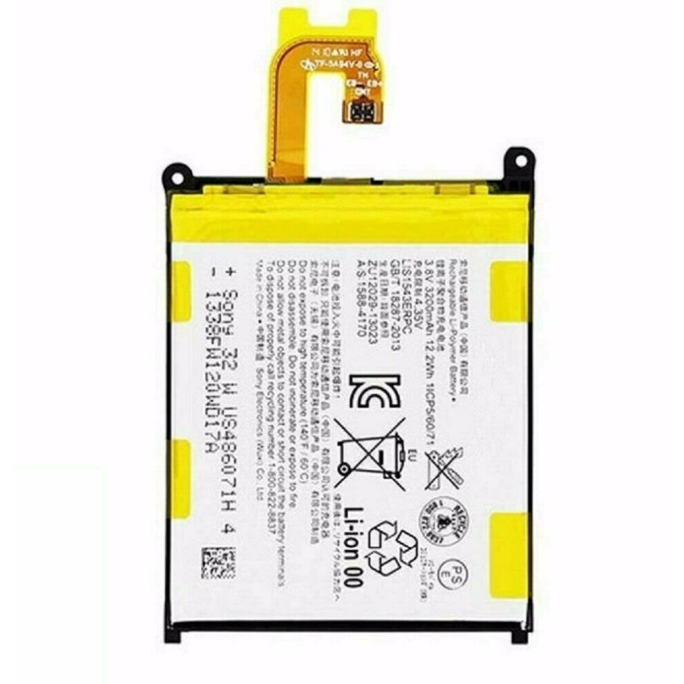 Sony Xperia Z2 Replacement Battery LIS1543ERPC Z2 D6502 D6503 D6