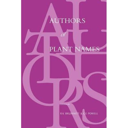 Authors of Plant Names