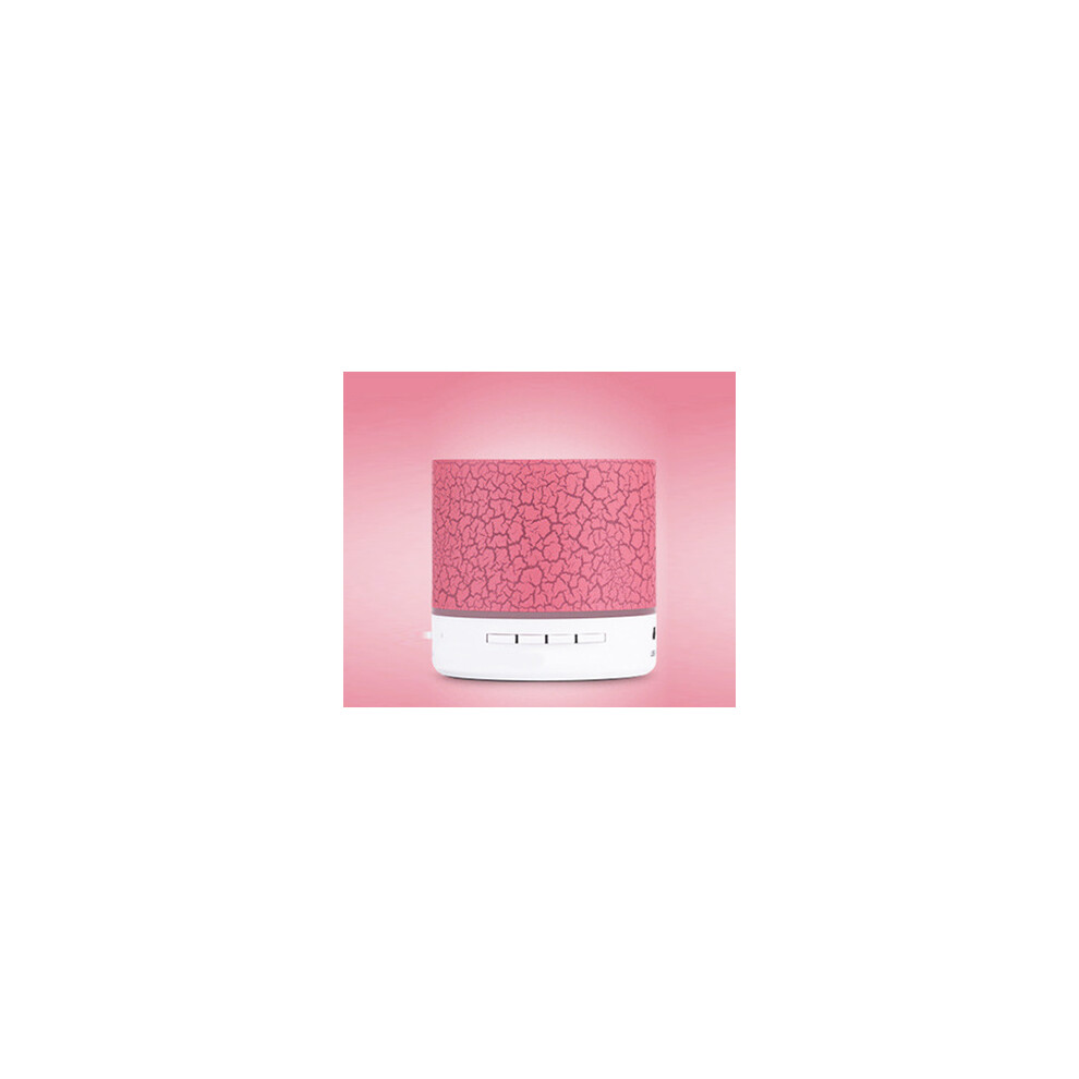 (Pink) Bluetooth Speaker Mini Led Wireless Speakers Pink 116003003112