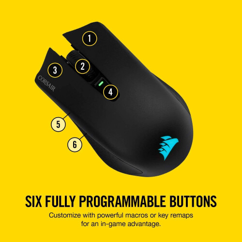 Corsair Corsair Harpoon RGB Wireless - Wireless Rechargeable Gaming Mouse 1