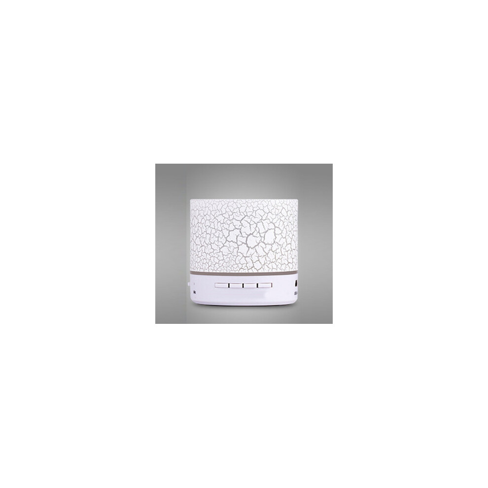 (White) Bluetooth Speaker Mini Led Wireless Speakers White 116003003105