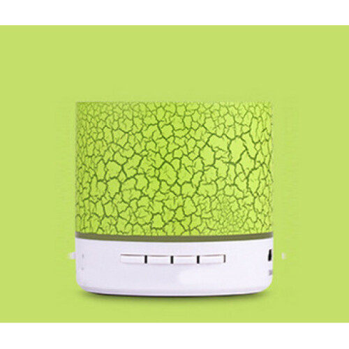 (GREEN) Bluetooth Speaker Mini LED Wireless Speakers