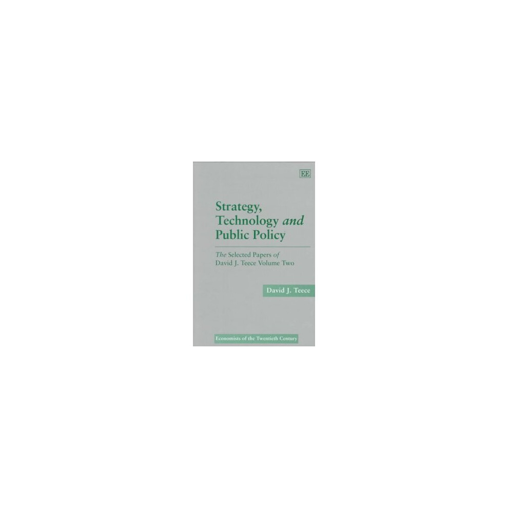 Strategy, Technology and Public Policy