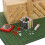 URBN Living 39pc Sewing Kit Wooden Sewing Box Set Shabby Chic Design Home Needle Thread Tape 9
