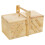 URBN Living 39pc Sewing Kit Wooden Sewing Box Set Shabby Chic Design Home Needle Thread Tape 7