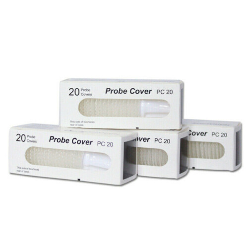 80x For Braun Probe Cover Thermoscan Replace Lens Ear Thermometer Filter Cap 1