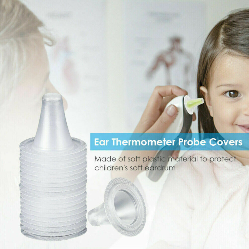 200x Braun Probe Cover Thermoscan Ear Thermometer Replacement Lens Filter Caps