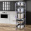 5 Tier Kitchen Pots And Pans Storage Rack Large Pots & Pans Corner Rack Holder 5