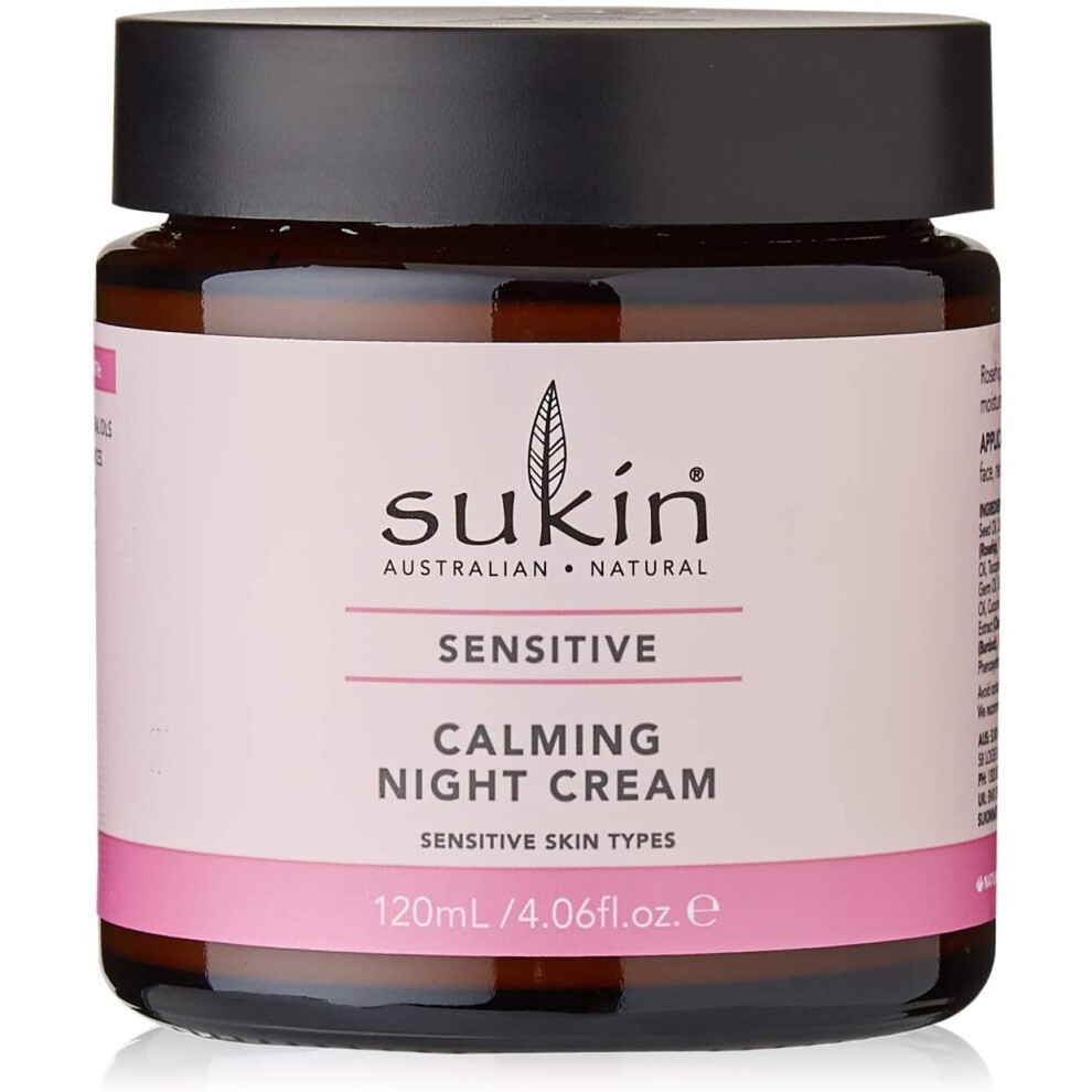Sukin Sensitive Calming Night Cream 120ml