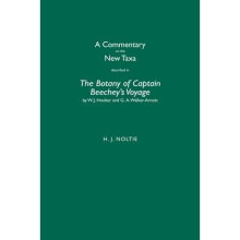 A Commentary on the New Taxa Described in The Botany of Captain Beechey's Voyage by W.J. Hooker and G.A. Walker-Arnott
