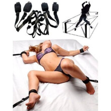 Lovetwoo Under Bed Bondage Kit with Soft Neoprene Cuffs