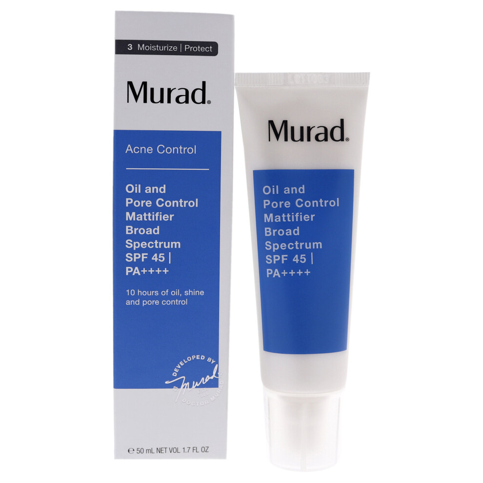 Murad Oil and Pore Control Mattifier Broad Spectrum SPF 45 - 1.7 oz Treatment