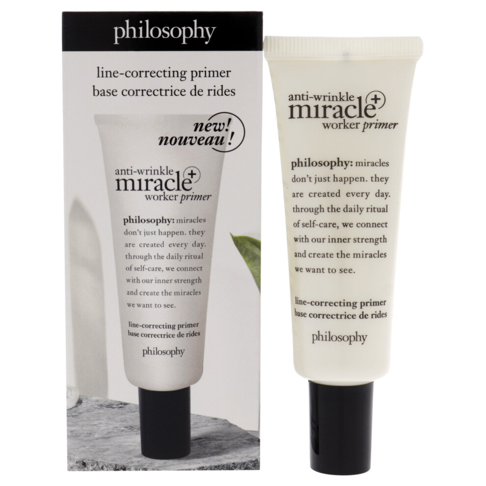 Philosophy Anti-Wrinkle Miracle Worker Primer Plus Line-Correcting Primer - 0.9 oz Primer