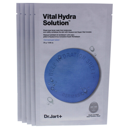 Dr.Jart+ Dermask Water Jet Vital Hydra Solution Sheet Mask 5 Pack 1