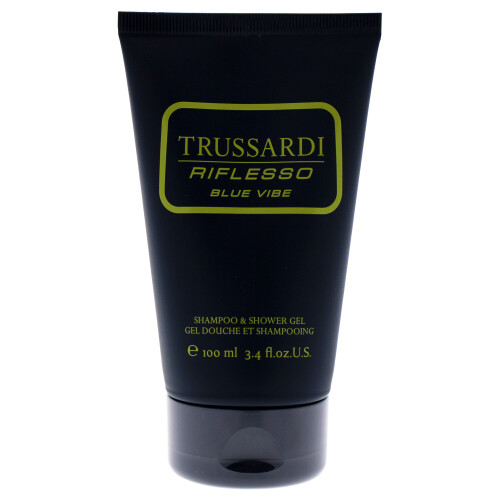 Trussardi Riflesso Blue Vibe Ανδρικό Σαμπουάν και Αφρόλουτρο 3.4 oz 1