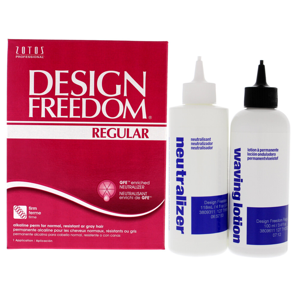 Zotos Design Freedom Regular Alkaline Perm - 1 Application Treatment