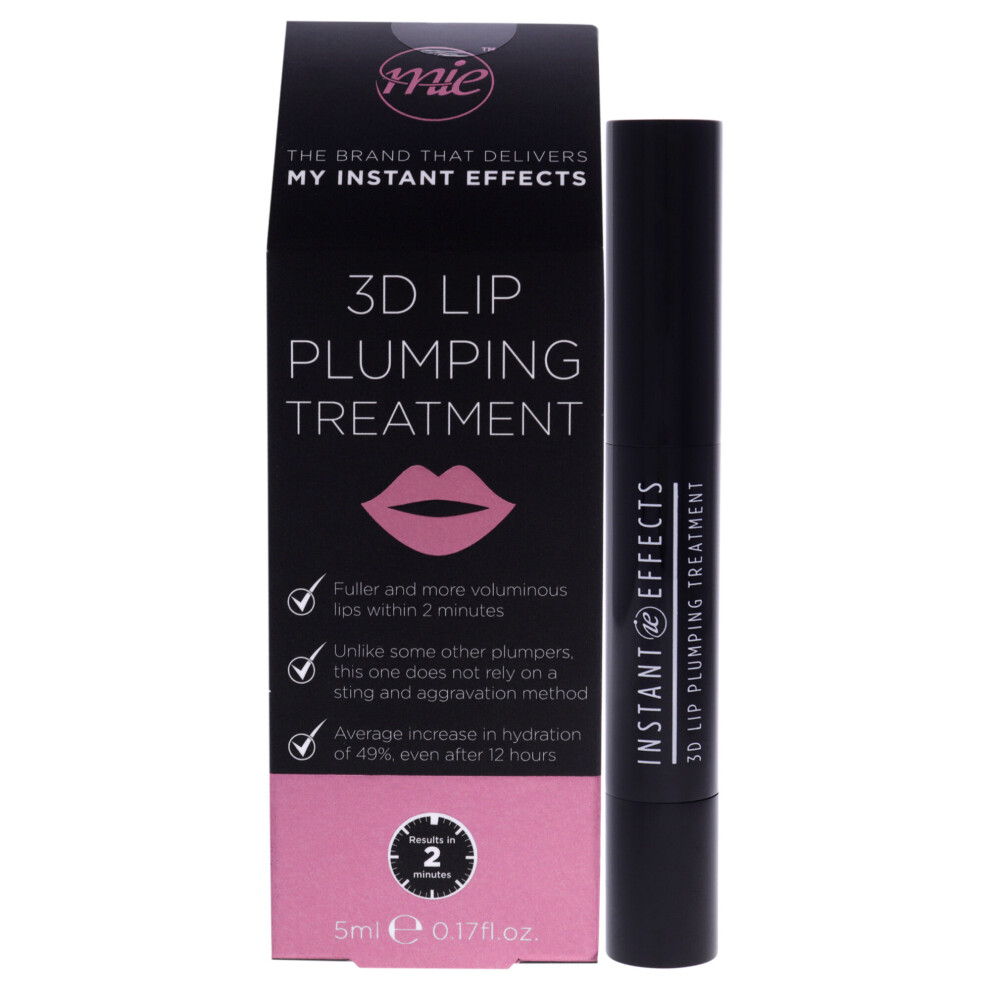 Instant Effects 3D Lip Plumping Treatment - 0.17 Oz, Fuller Pout, No Sting, 12-Hour Hydration & Color Boost