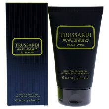 Trussardi Riflesso Blue Vibe ? 3,4 oz Shampoo und Duschgel