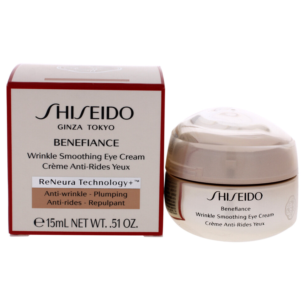 Shiseido Benefiance Wrinkle Smoothing Eye - 0.51 Oz Eye Cream