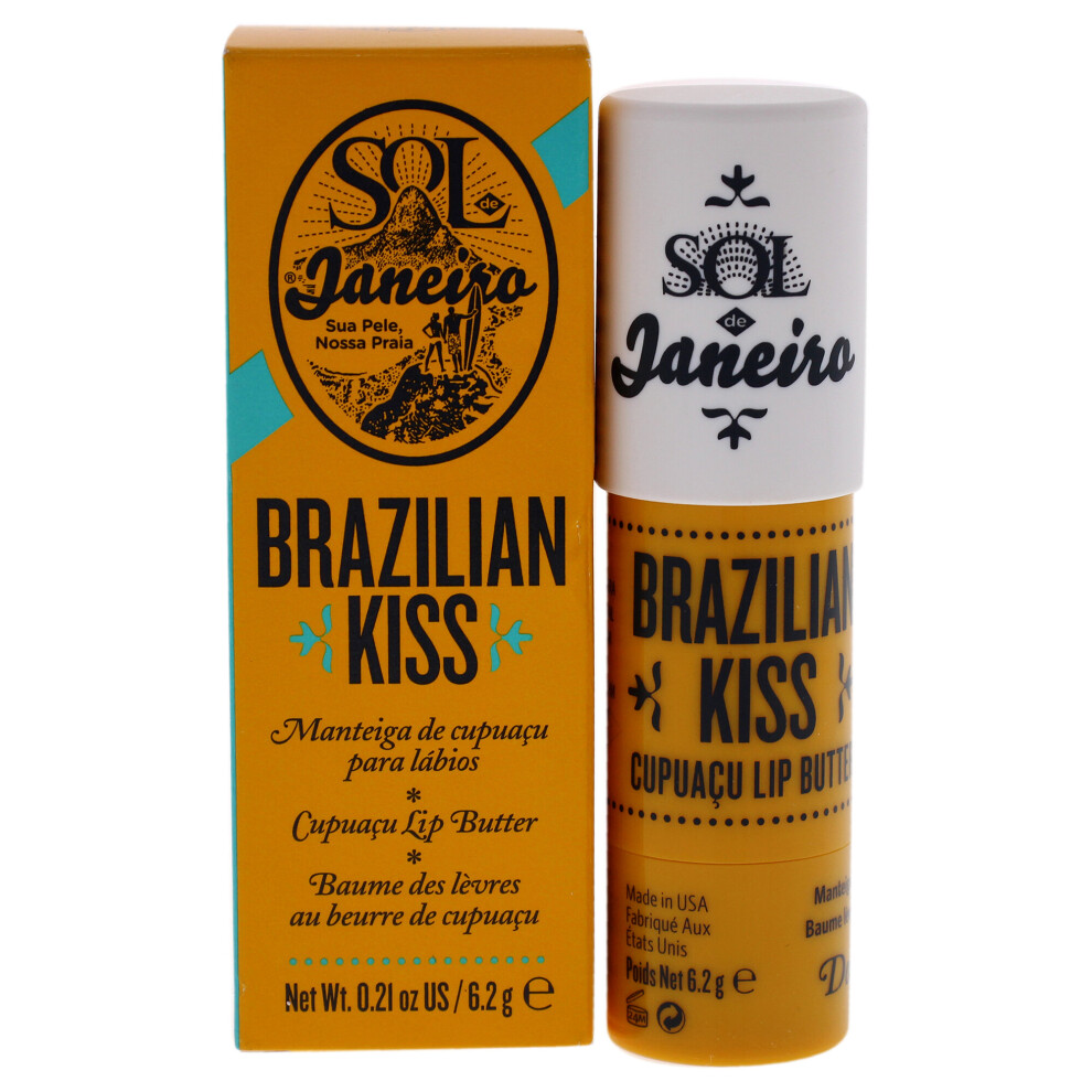 Sol De Janeiro Brazilian Kiss Cupuacu Lip Butter - 0.21 Oz Lip Balm