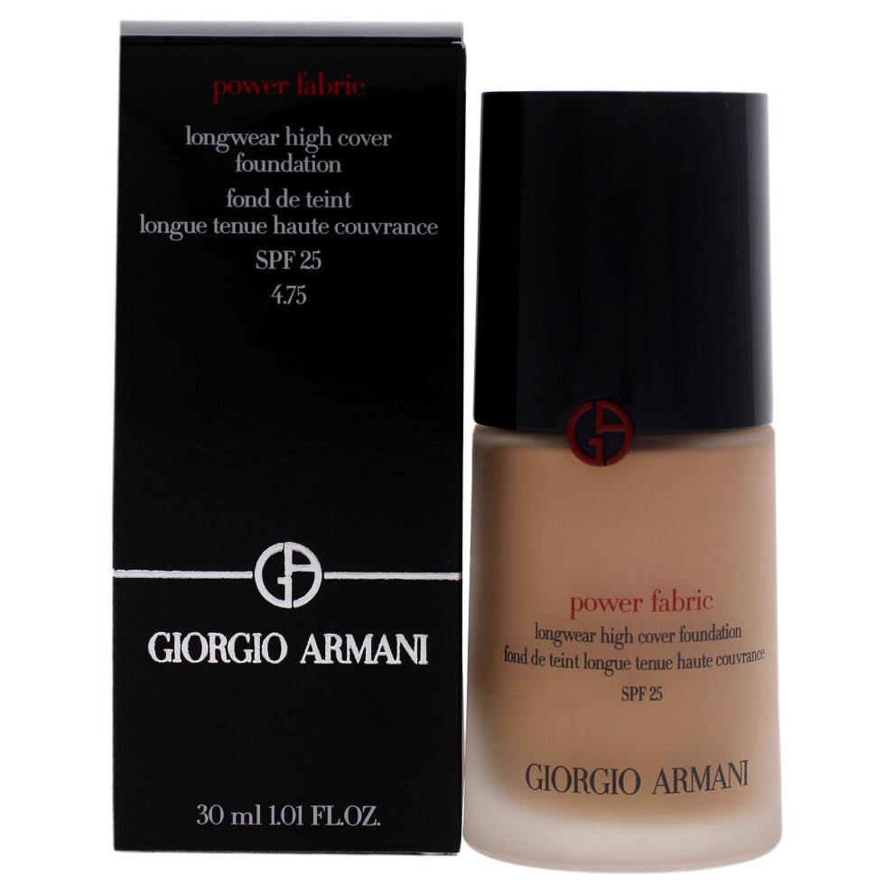 Giorgio Armani Power Fabric Longwear High Cover Foundation SPF 25 - 4.75 - 1 oz Foundation