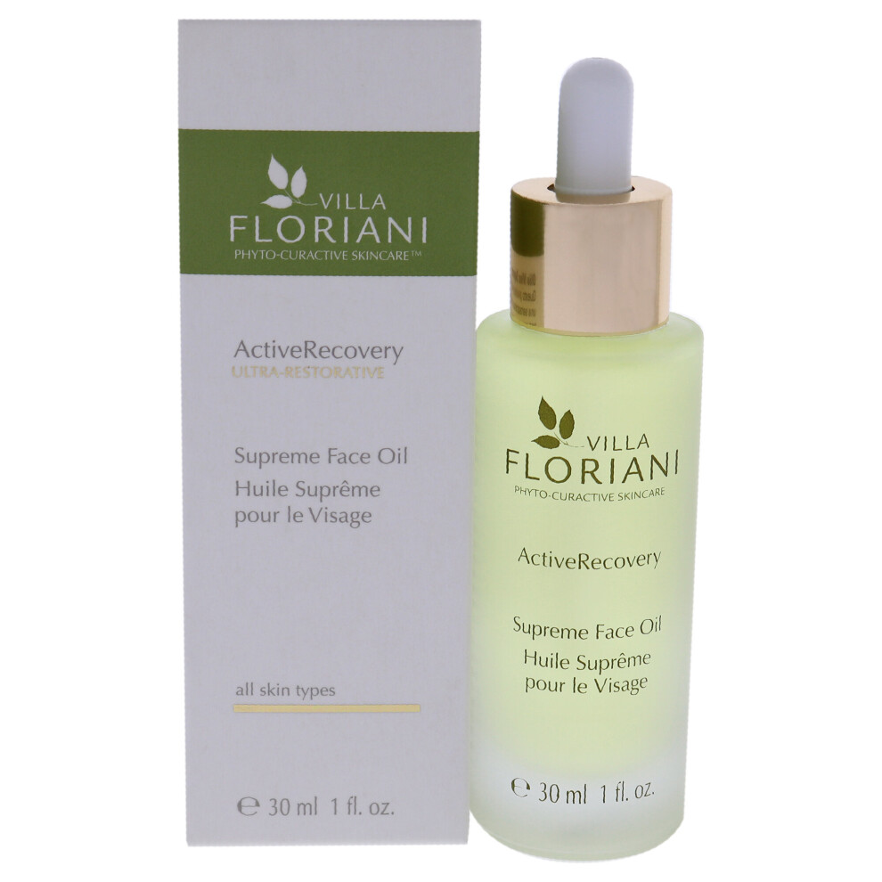 Villa Floriani Activerecovery Supreme Face Oil - 1 Oz Serum
