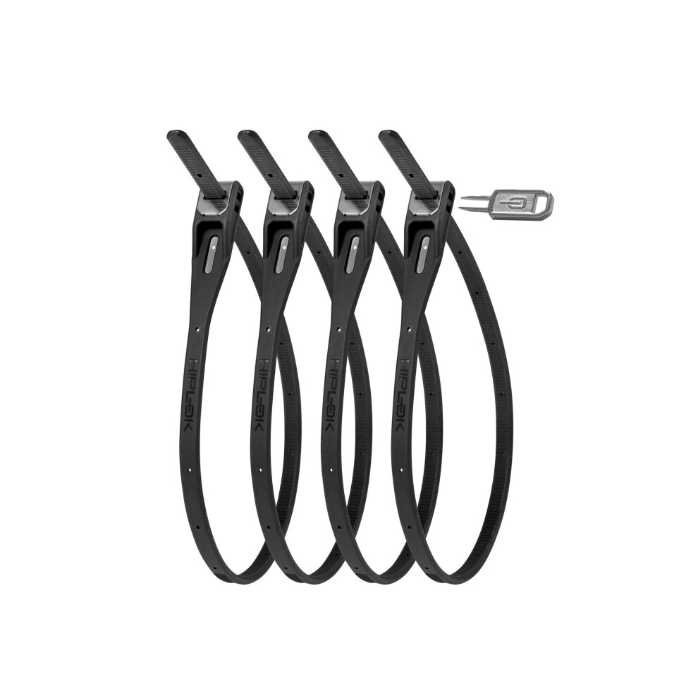 4 x Hiplok Z LOK Bike Lock (Multipack) - Black. Bicycle Lock/Motorcycle Helmet Lock. Lightweight Zip Tie with Steel Core & 400mm Locking Length - Image 12