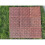5Pc Garden Interlocking Tiles Waterproof Floor Path Patio Decking Grid Non Slip Terracotta 3