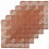 5Pc Garden Interlocking Tiles Waterproof Floor Path Patio Decking Grid Non Slip Terracotta 5