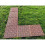 5Pc Garden Interlocking Tiles Waterproof Floor Path Patio Decking Grid Non Slip Terracotta 4