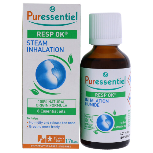 Puressentiel Resp Ok Steam Inhalation - 1.7 oz Solution