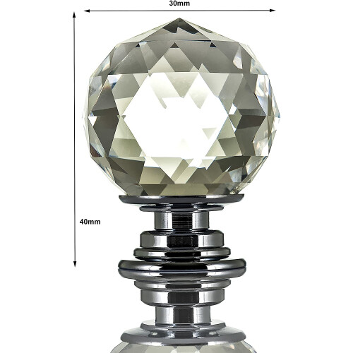 LIVIVO Crystal Diamond Cupboard 10Pc Drawer Door Knobs Wardrobe Furniture Pull Handle Drawer Cupboards 1
